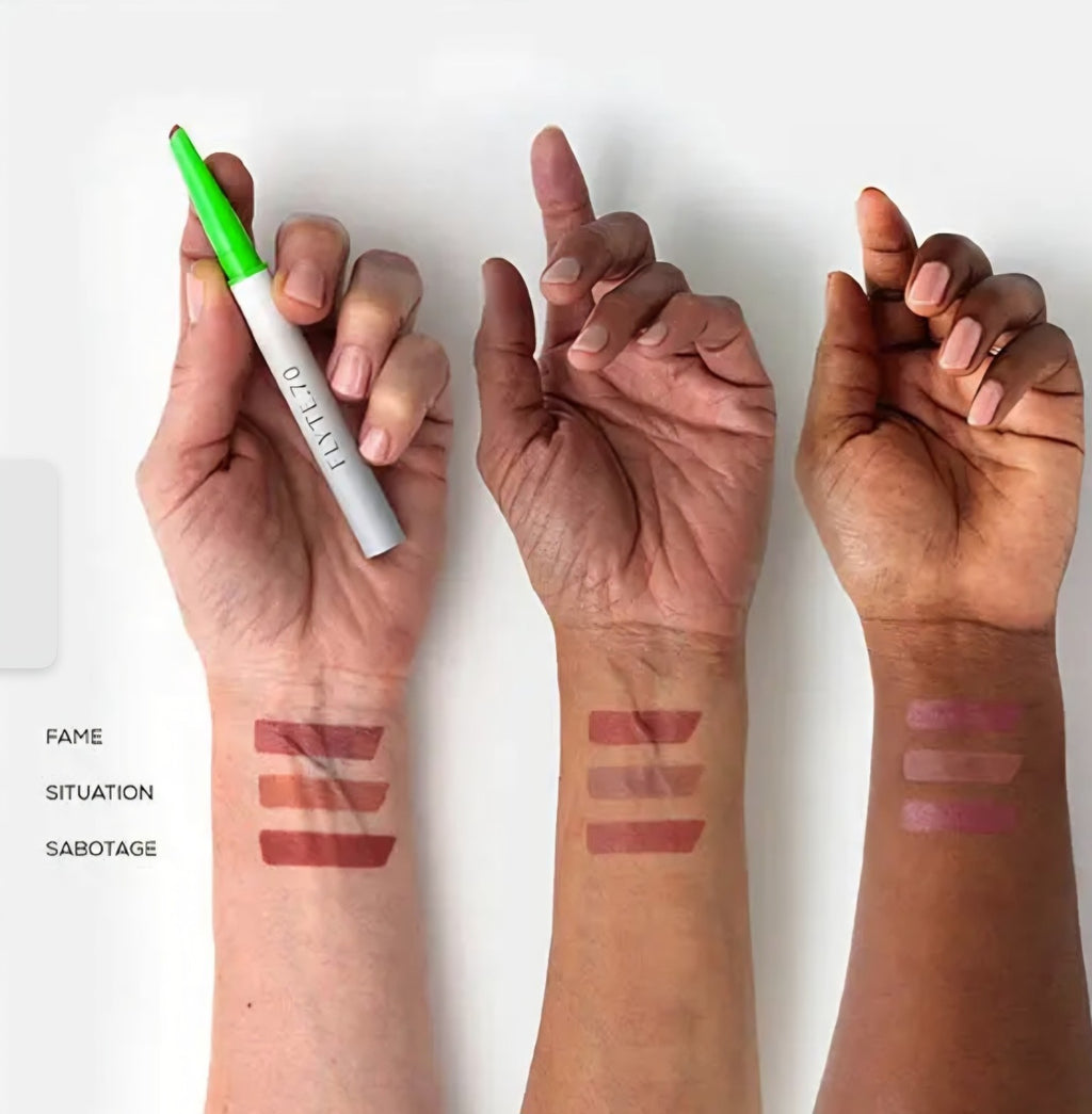 Flyte 70 Chiseled Lip Lipliner In Fame (Rosy Pink) Flyte.70