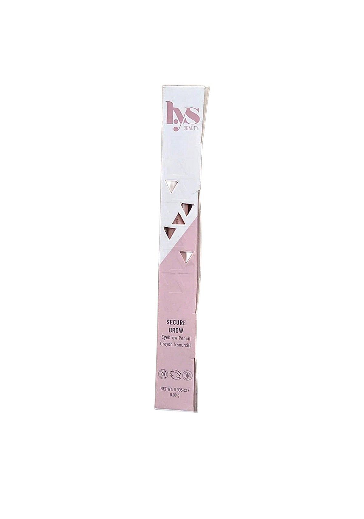LYS Beauty Secure Brow Eyebrow Pencil In Taupe
