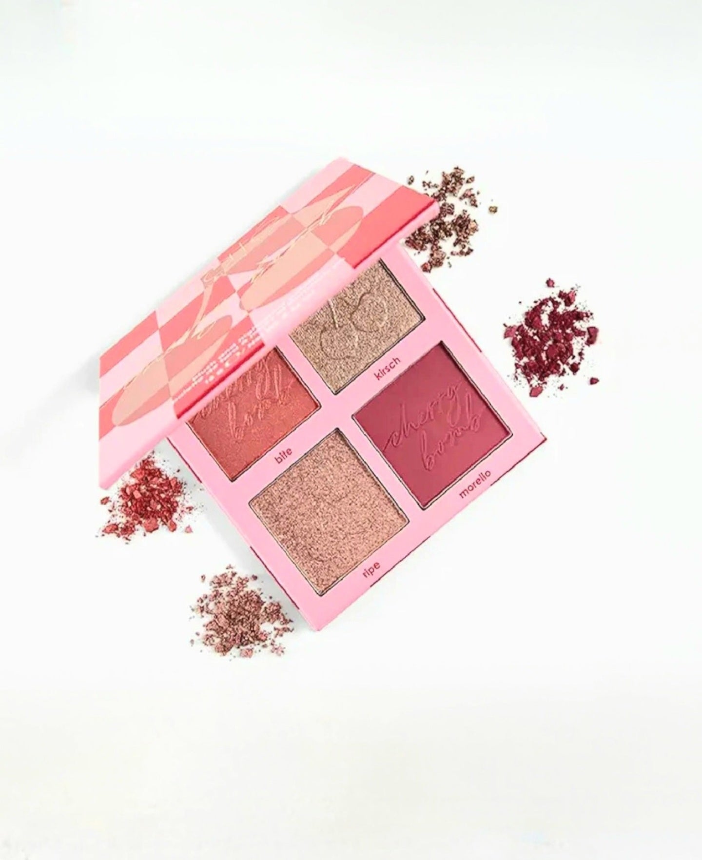 CIATE LONDON Cherry Bomb Blush and Highlighter Palette in Medium Dark 16g