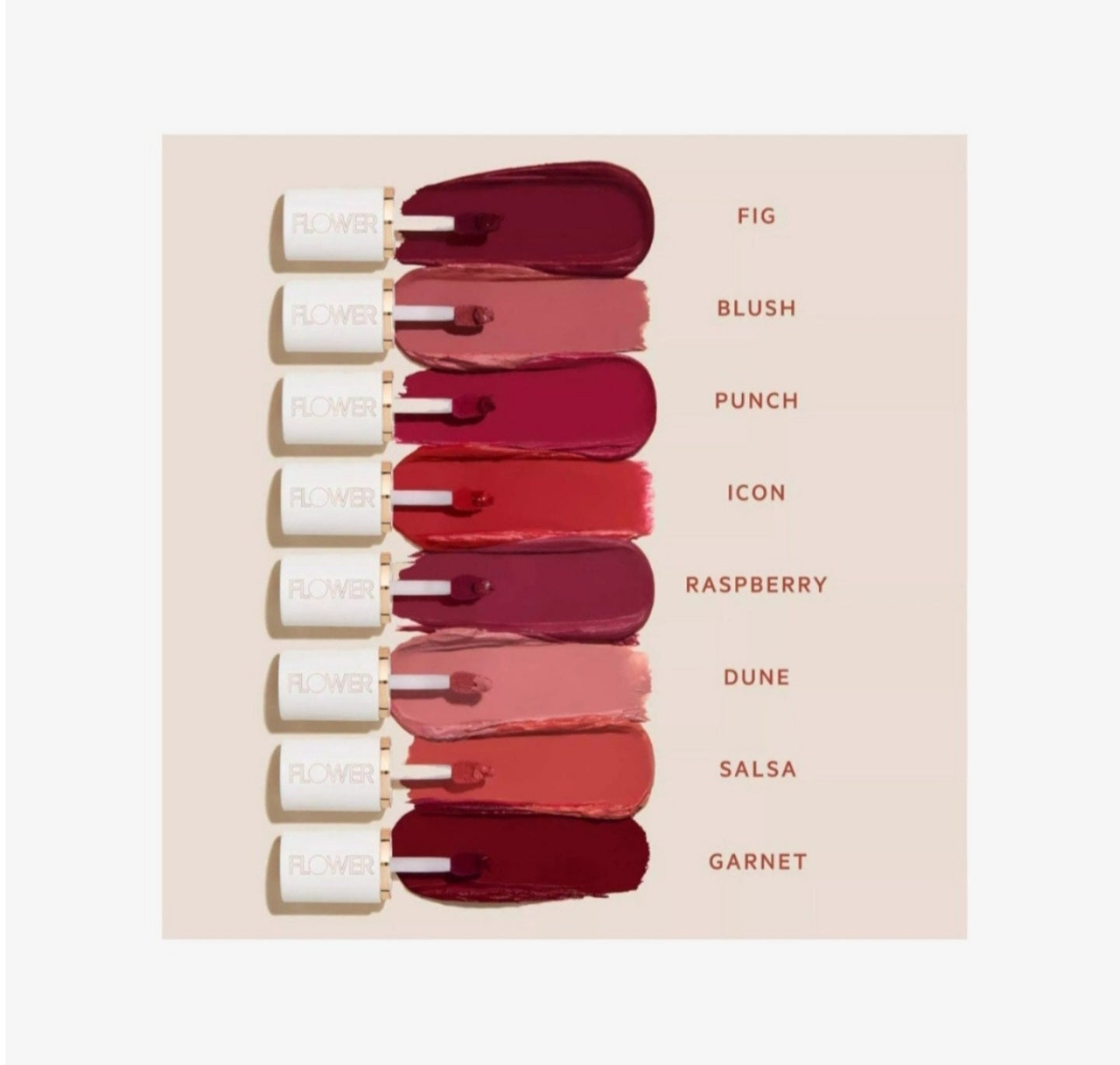 Flower by Drew Perfect Pout Soft Matte Lip Color In Icon (True Red)