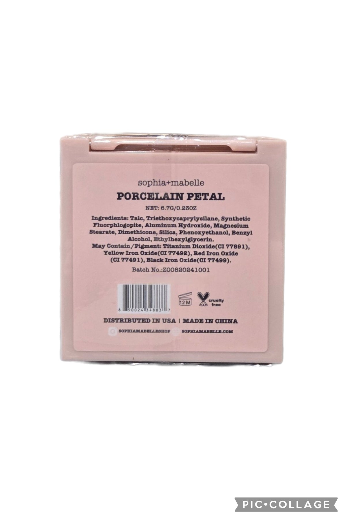 SOPHIA + MABELLE Finishing Powder In Porcelain Petal 6.7g