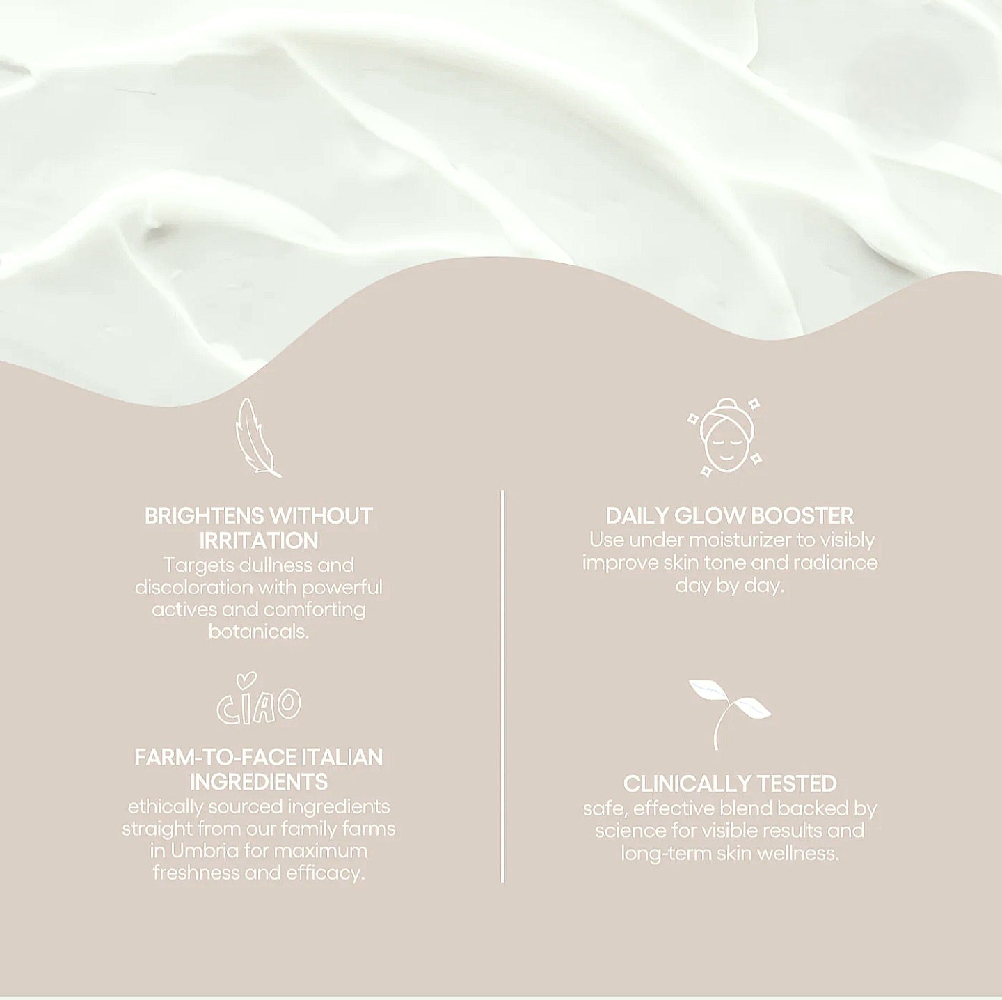 Skin&Co Sicilian Light Brightening Serum Plump + Illuminate 30ml