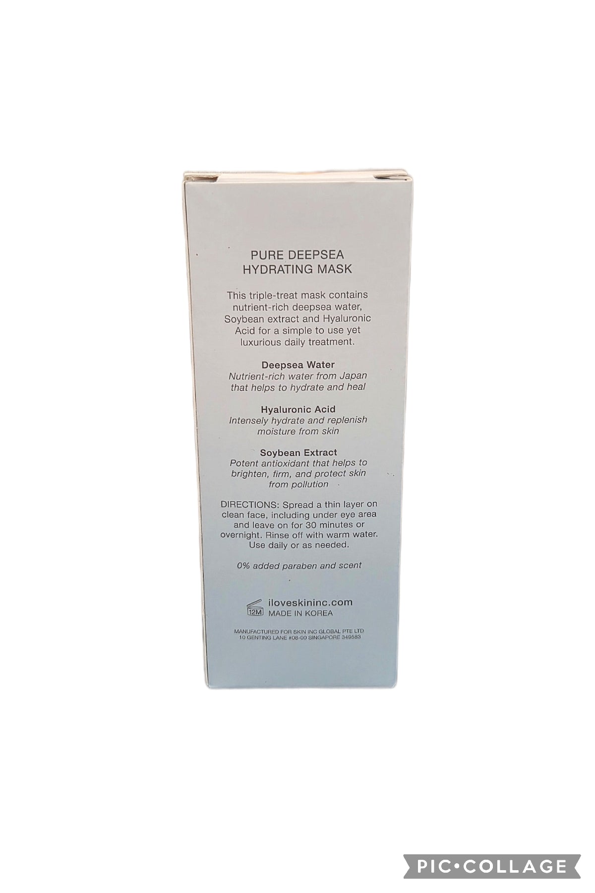 Skin Inc Deepsea Hydrating Overnight Mask 30ml
