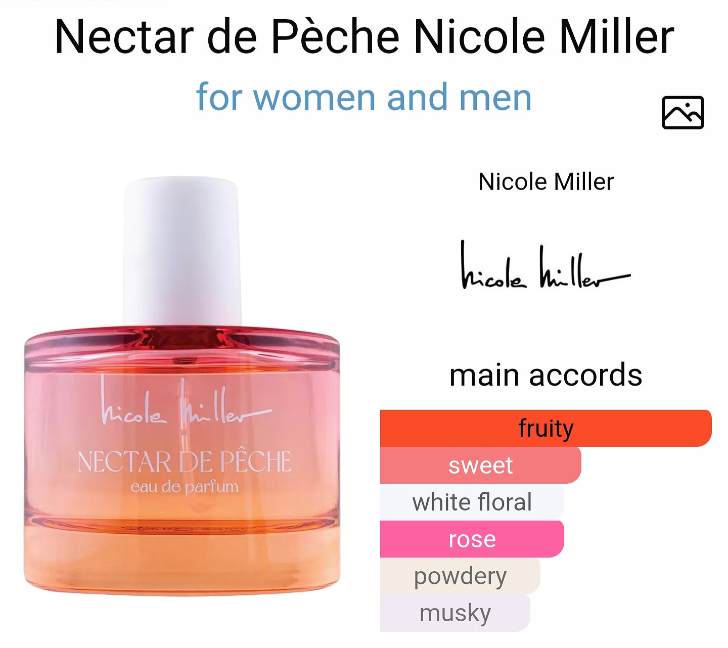 Nicole Miller Nectar De Peche Eau De Parfum Spray 10ml