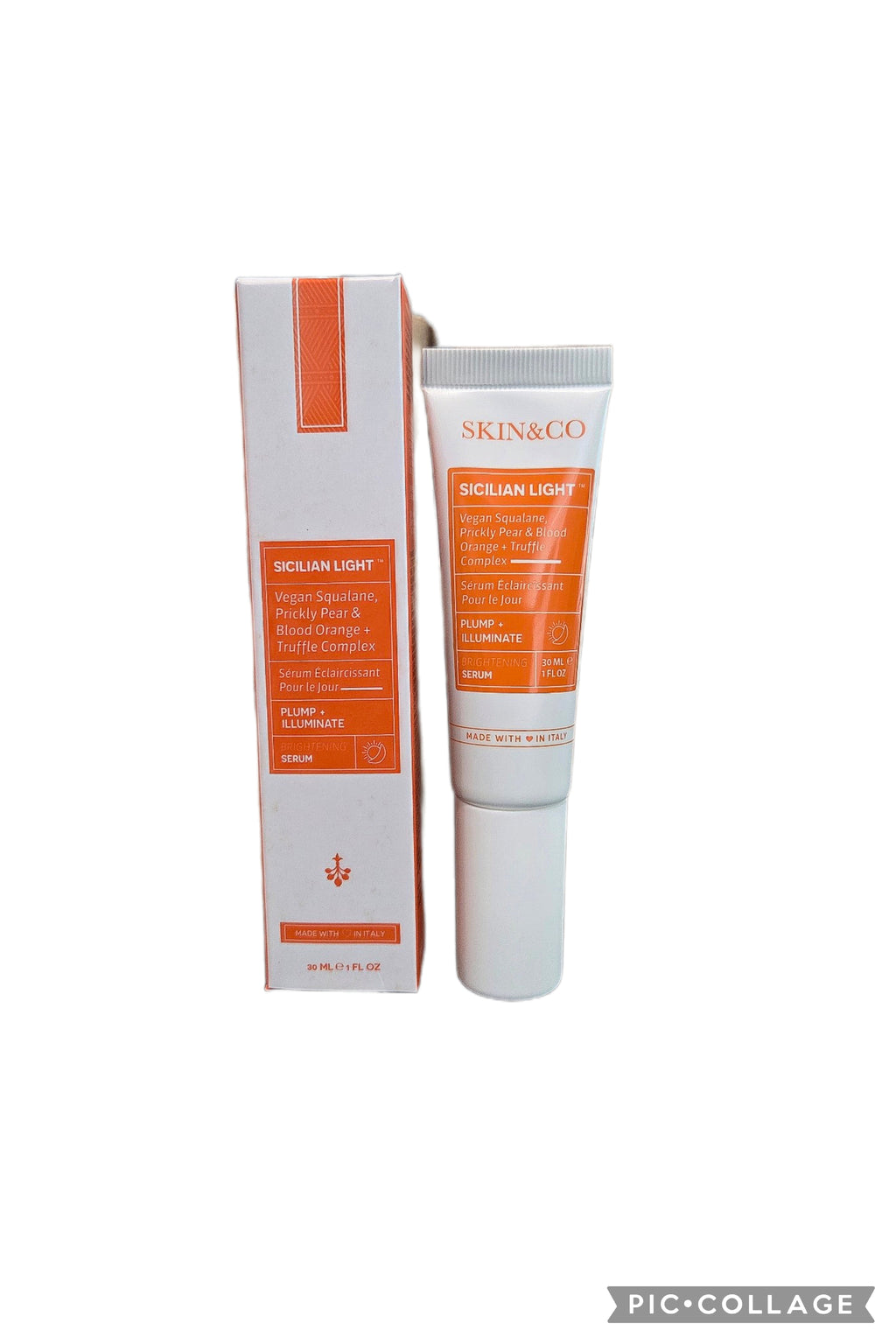 Skin&Co Sicilian Light Brightening Serum Plump + Illuminate 30ml