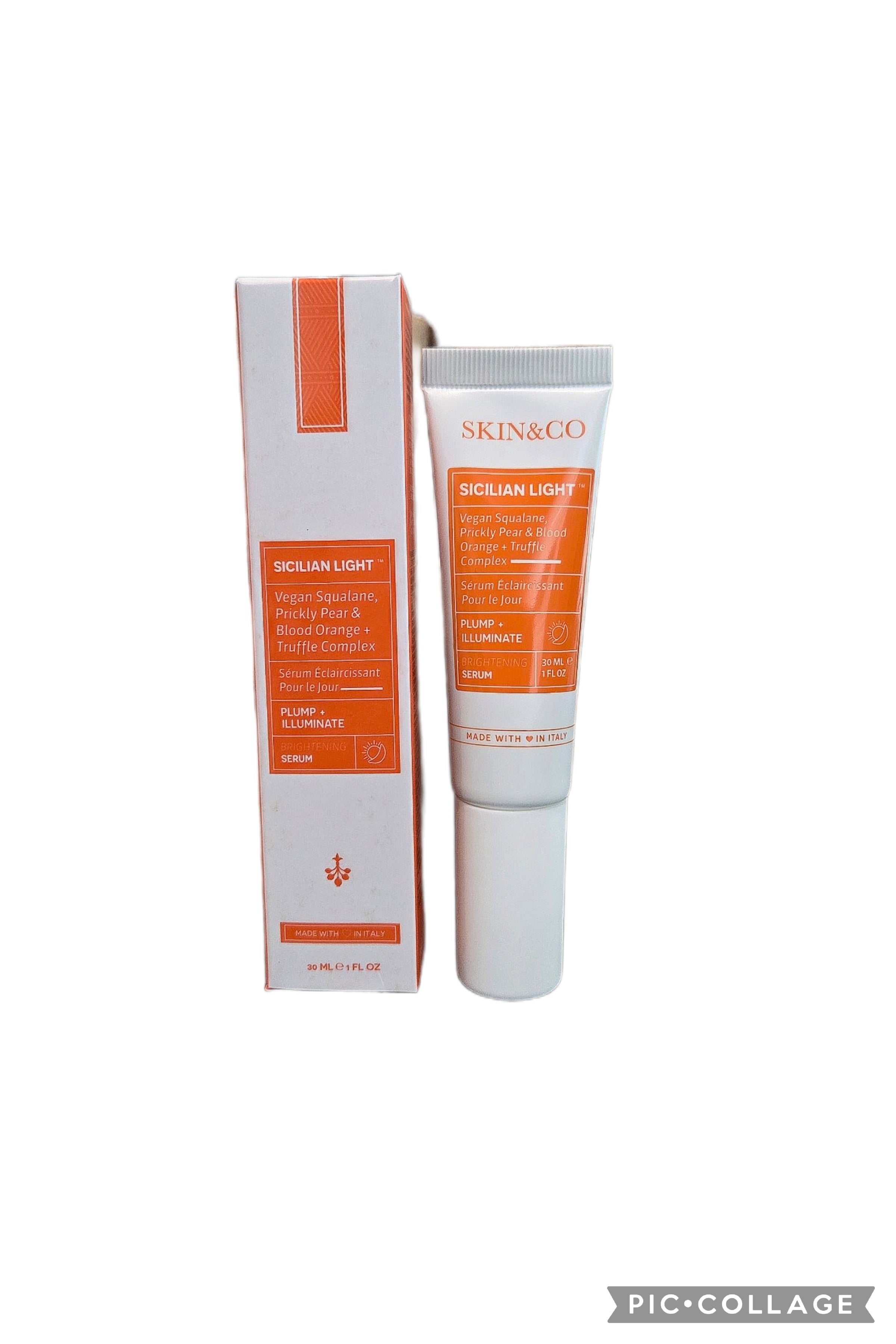 Skin&Co Sicilian Light Brightening Serum Plump + Illuminate 30ml